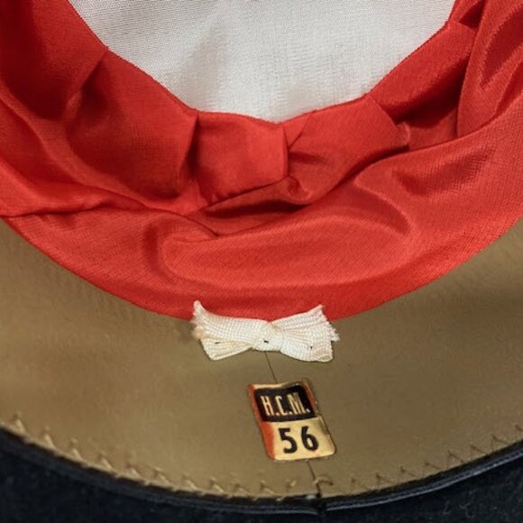 Marca Escojida BlackAuthentic Handcrafted Bolero Spanish Adult Size 7 Medium Hat - Picture 3 of 4